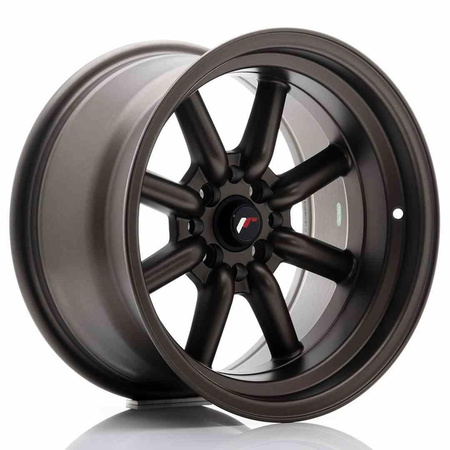 JR Wheels JR19 16x9 ET-15 4x100/114 Matt Bronze