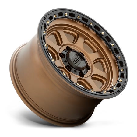 Felga aluminiowa KM548 Chase Matte Bronze W/ Black LIP KMC