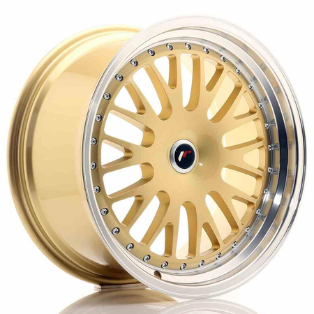 JR Wheels JR10 19x9,5 ET20-35 Blank Gold w/Machined Lip