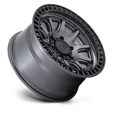 Felga aluminiowa Matte Gunmetal W/ Matte Black LIP Calico Black Rhino