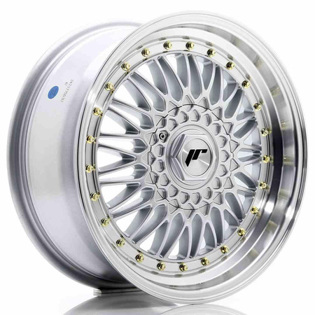 JR Wheels JR9 17x7,5 ET35 BLANK Silver w/Machined Lip