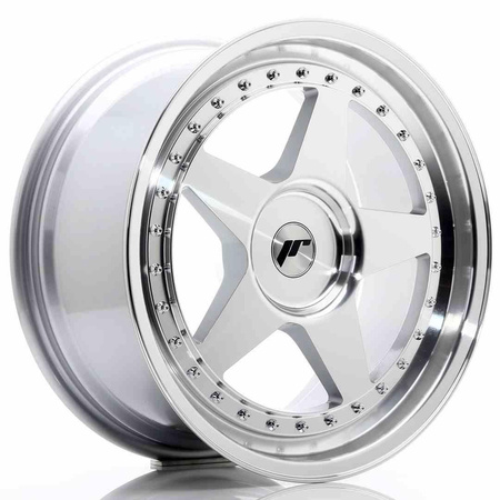 JR Wheels JR6 18x8,5 ET20-40 BLANK Silver Machined Face