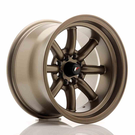 JR Wheels JR19 15x9 ET-13 4x100/108 Matt Bronze