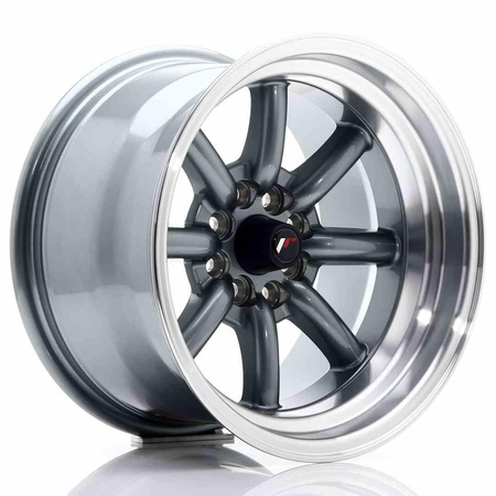 JR Wheels JR19 15x9 ET-13 4x100/108 Gun Metal