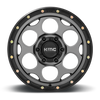 Felga aluminiowa KM541 Dirty Harry Satin Gray W/ Black LIP KMC