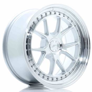 JR Wheels JR39 18x8,5 ET15-35 5H BLANK Silver Machined Face