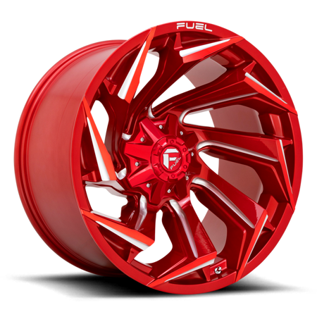 Felga aluminiowa D754 Reaction Candy RED Milled Fuel