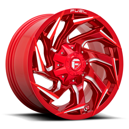 Felga aluminiowa D754 Reaction Candy RED Milled Fuel